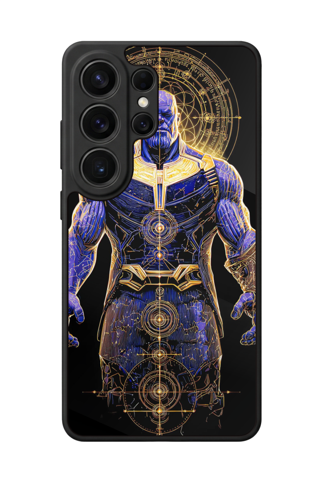Samsung Galaxy S26 Ultra Uyumlu Thanos Tasarımlı Glossy Premium Kılıf