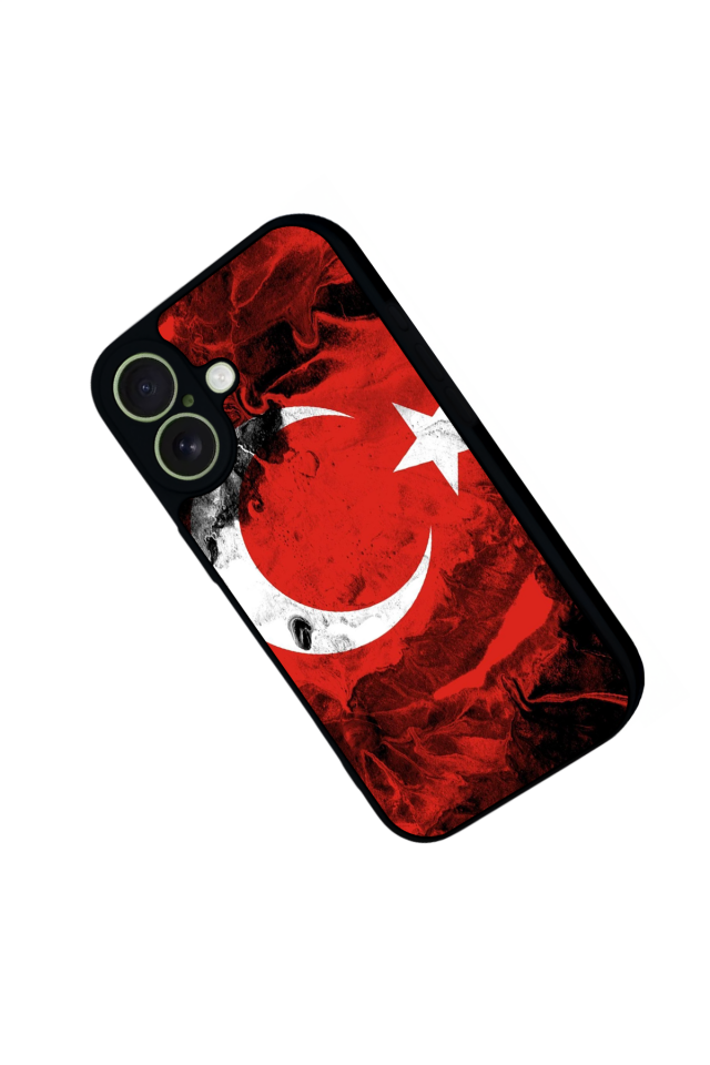 iPhone 17 Uyumlu Türk Bayragi Tasarımlı Glossy Premium Kılıf