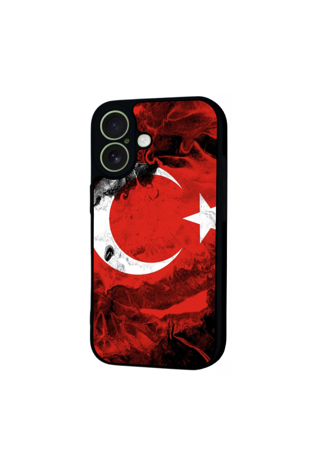 iPhone 17 Uyumlu Türk Bayragi Tasarımlı Glossy Premium Kılıf
