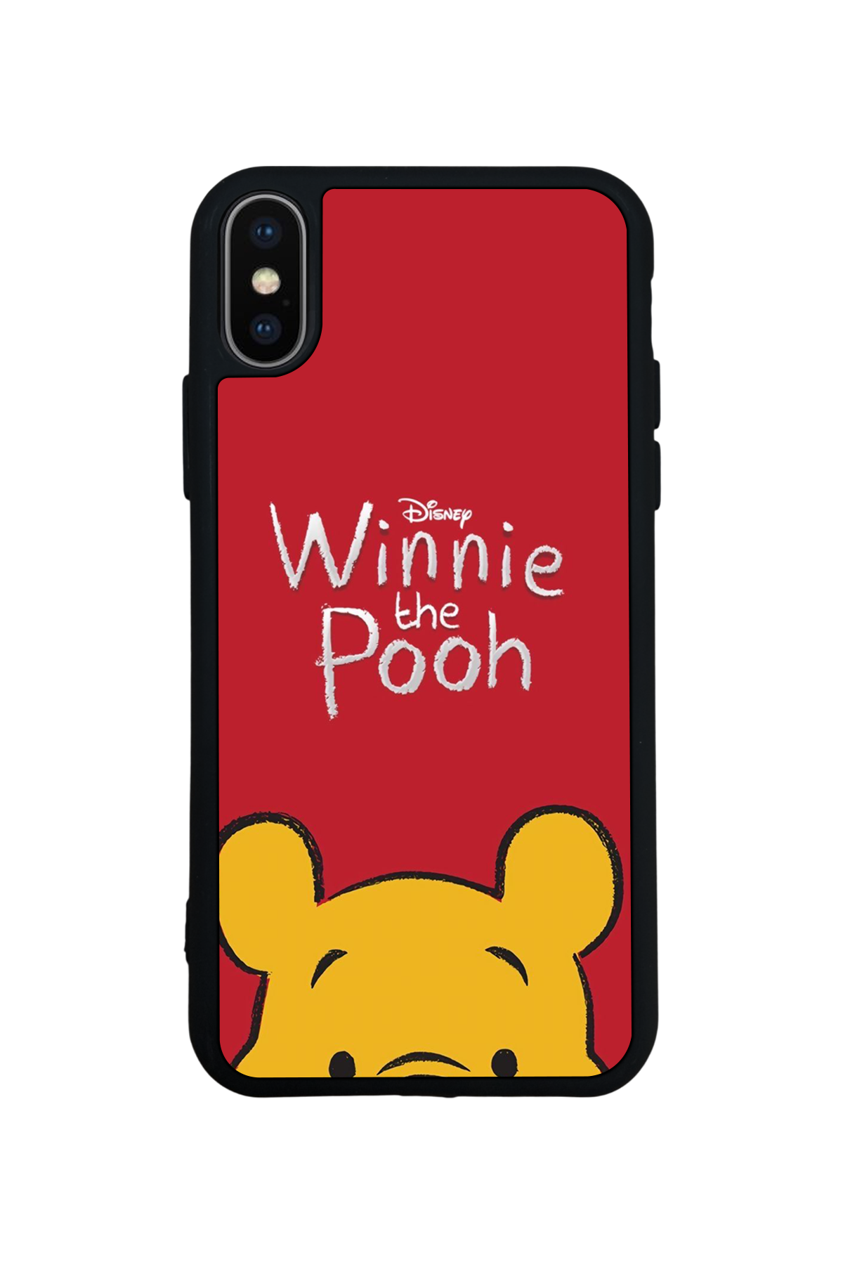 iPhone X/ XS Uyumlu Winnie Tasarımlı Glossy Premium Kılıf