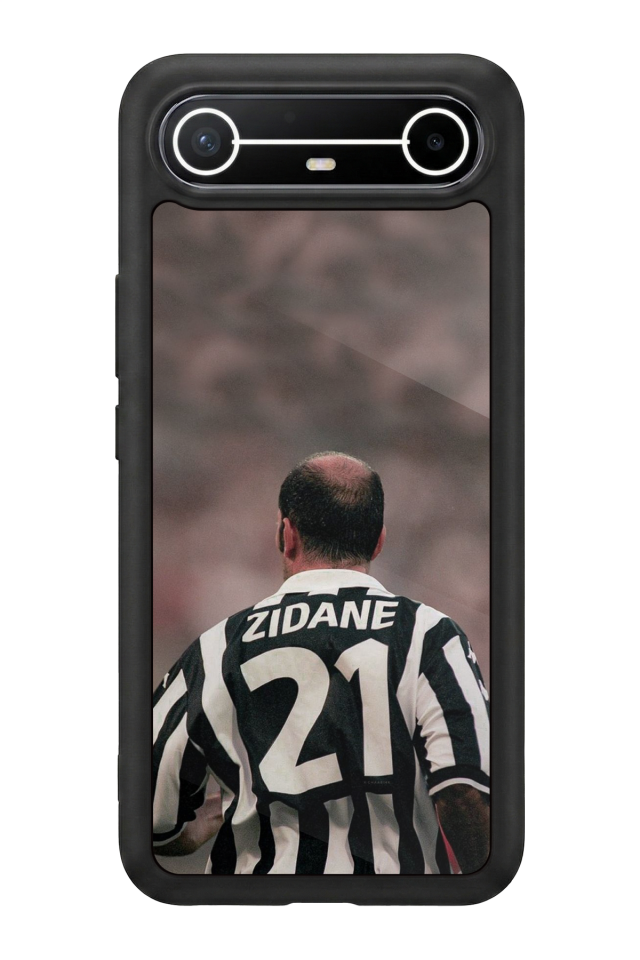 Tecno Spark Slim 5G Uyumlu Zidane Tasarımlı Glossy Premium Kılıf