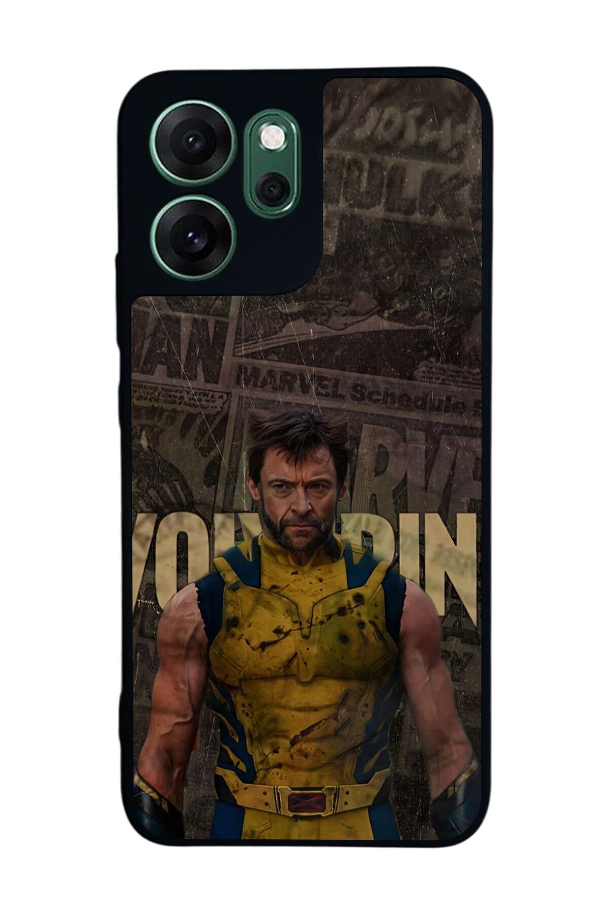 Oppo Reno 14F Uyumlu Wolverine Tasarımlı Glossy Premium Kılıf
