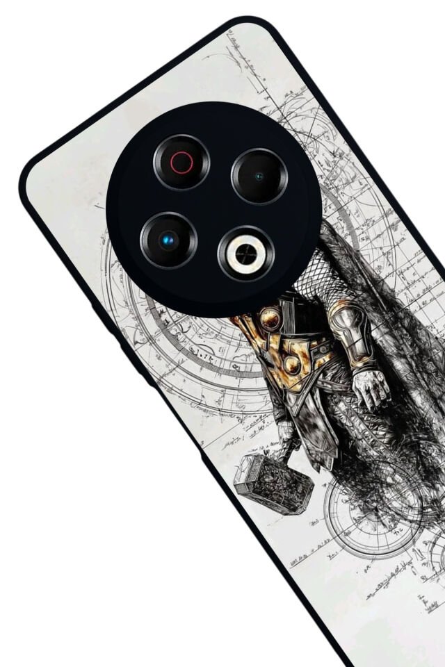 Tecno Spark 30 Uyumlu Thor Tasarımlı Glossy Premium Kılıf