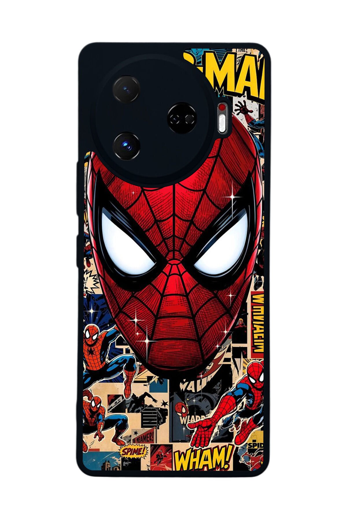Tecno Camon 30 Pro Uyumlu Spider Man ( Örümcek Adam ) Tasarımlı Glossy Premium Kılıf