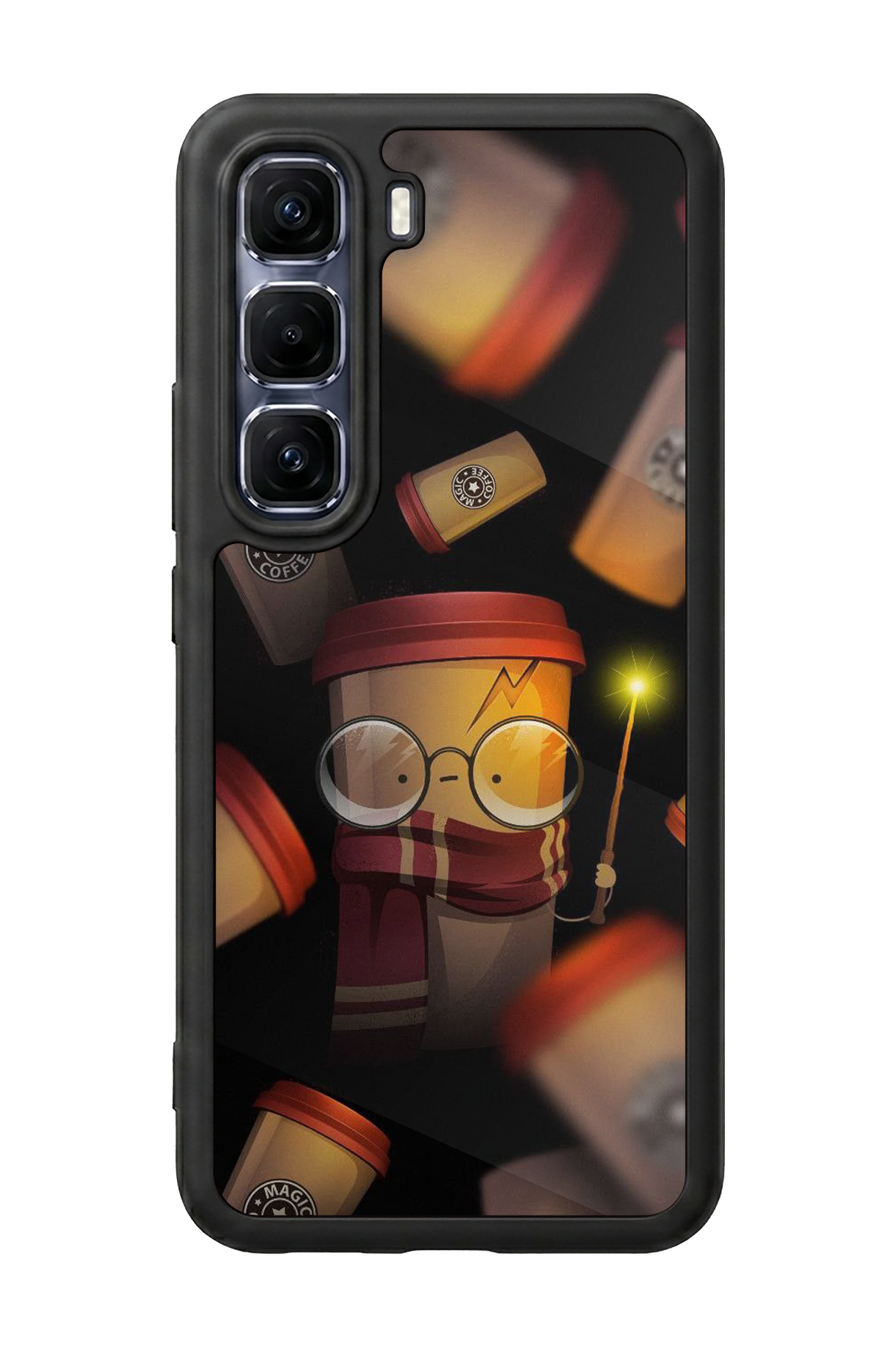 Infinix Hot 60 Pro Plus Uyumlu HarryPotter Tasarımlı Glossy Premium Kılıf