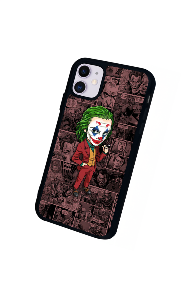 iPhone 11 Uyumlu Joker Tasarımlı Glossy Premium Kılıf