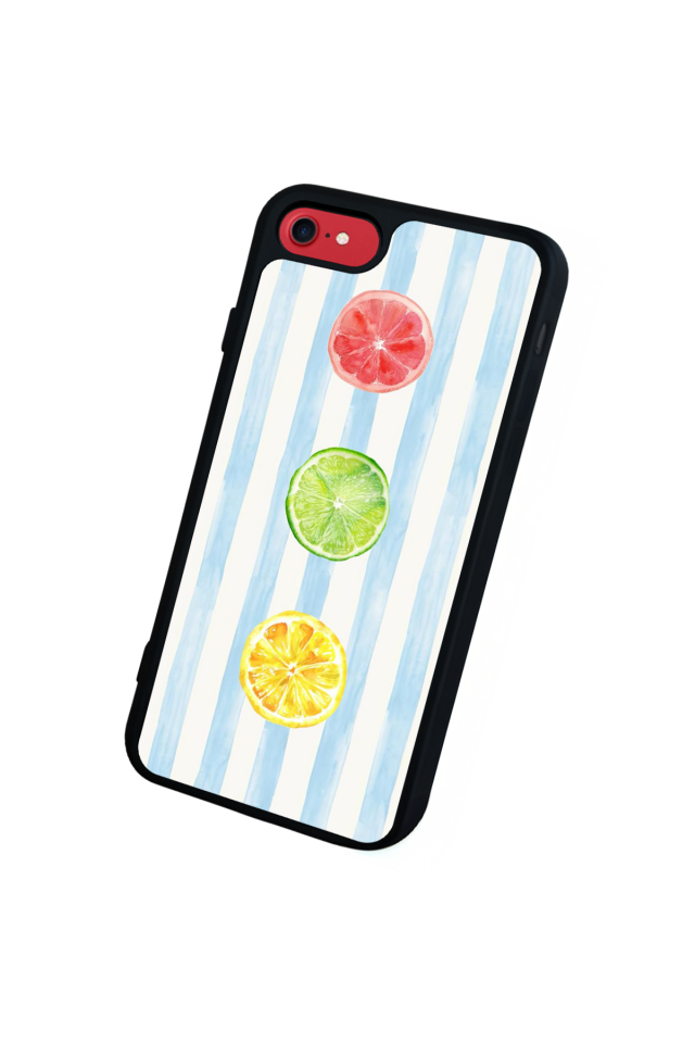 iPhone 7 Uyumlu Limon Tasarımlı Glossy Premium Kılıf