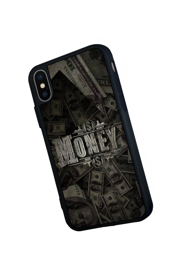 iPhone XS Max Uyumlu Money Para Tasarımlı Glossy Premium Kılıf