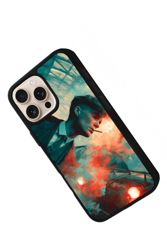 iPhone 14 Pro Max Uyumlu Peaky Blinders Tasarımlı Glossy Premium Kılıf