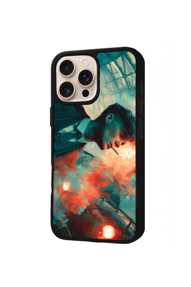 iPhone 14 Pro Max Uyumlu Peaky Blinders Tasarımlı Glossy Premium Kılıf