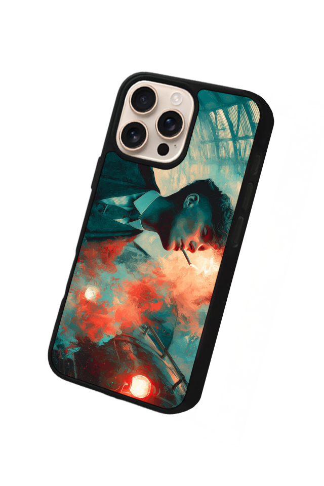 iPhone 14 Pro Max Uyumlu Peaky Blinders Tasarımlı Glossy Premium Kılıf