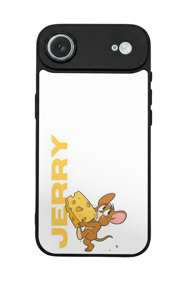 iPhone 17 Air Uyumlu Tom And Jerry Tasarımlı Glossy Premium Kılıf