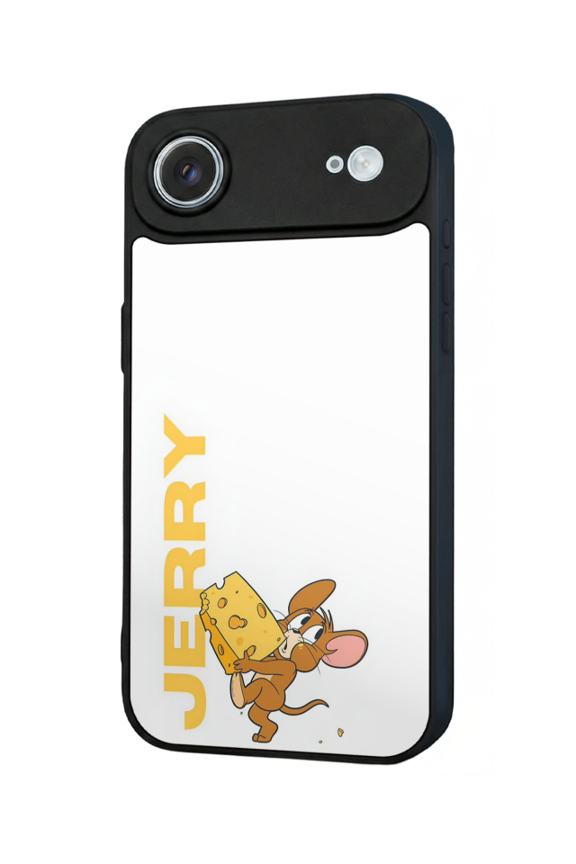 iPhone 17 Air Uyumlu Tom And Jerry Tasarımlı Glossy Premium Kılıf