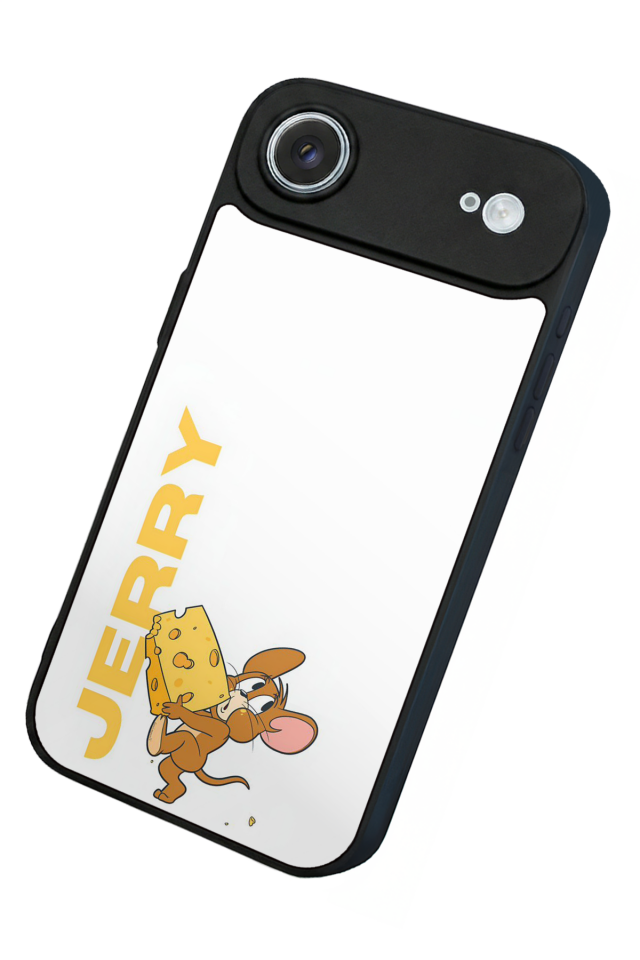 iPhone 17 Air Uyumlu Tom And Jerry Tasarımlı Glossy Premium Kılıf