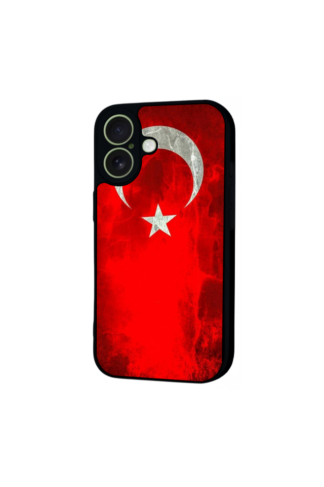 iPhone 17 Uyumlu Türk Bayragi Tasarımlı Glossy Premium Kılıf