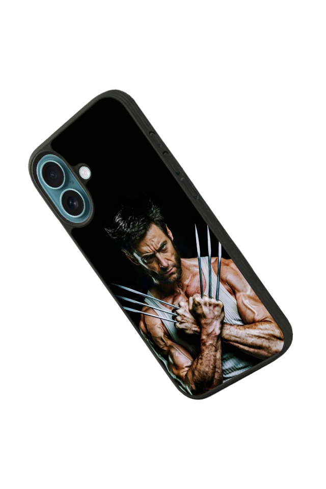 iPhone 16 Uyumlu Wolverine Tasarımlı Glossy Premium Kılıf