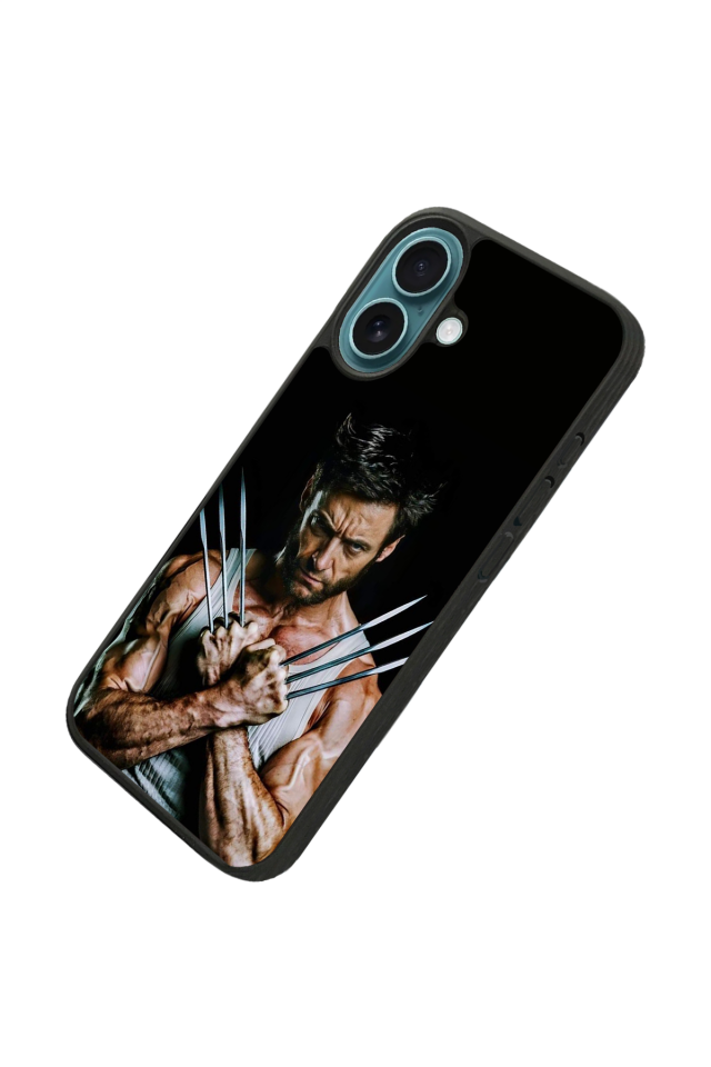 iPhone 16 Uyumlu Wolverine Tasarımlı Glossy Premium Kılıf