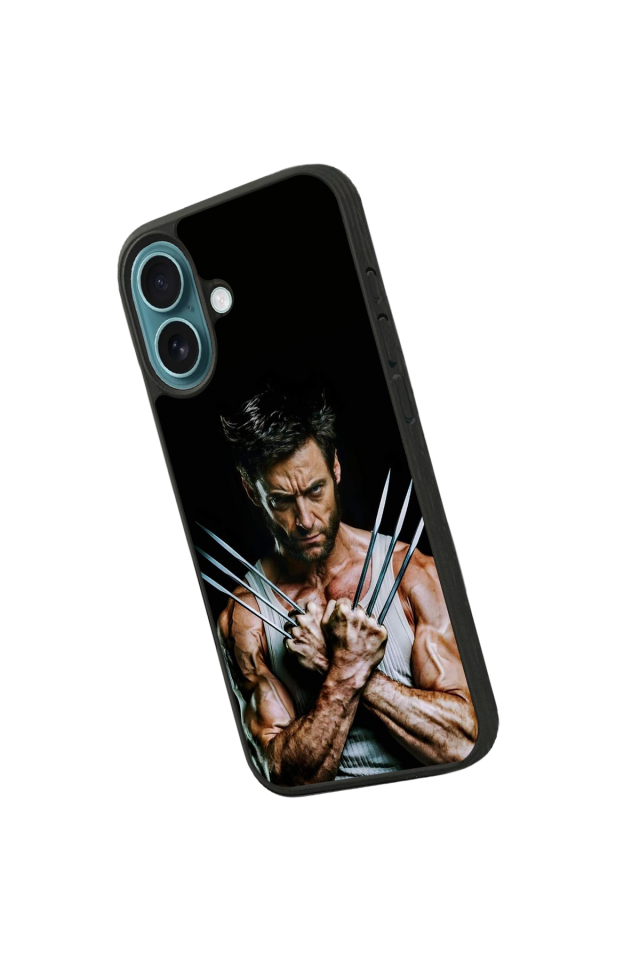 iPhone 16 Uyumlu Wolverine Tasarımlı Glossy Premium Kılıf