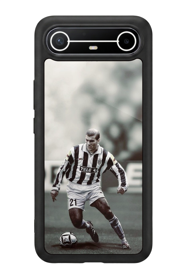 Tecno Spark Slim 5G Uyumlu Zidane Tasarımlı Glossy Premium Kılıf