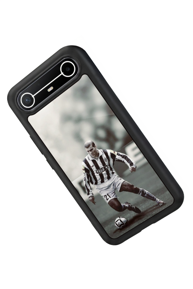 Tecno Spark Slim 5G Uyumlu Zidane Tasarımlı Glossy Premium Kılıf