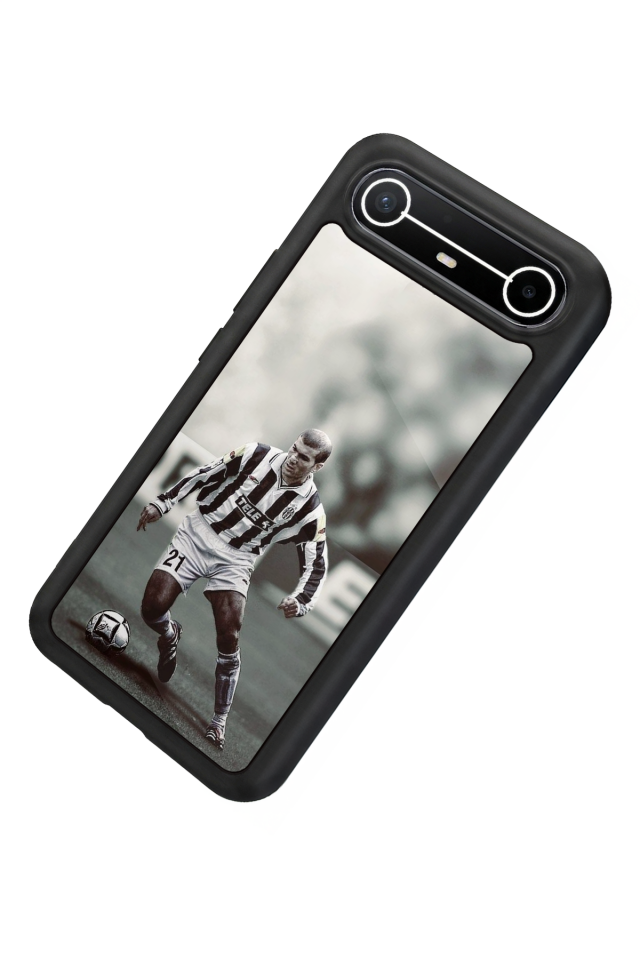 Tecno Spark Slim 5G Uyumlu Zidane Tasarımlı Glossy Premium Kılıf