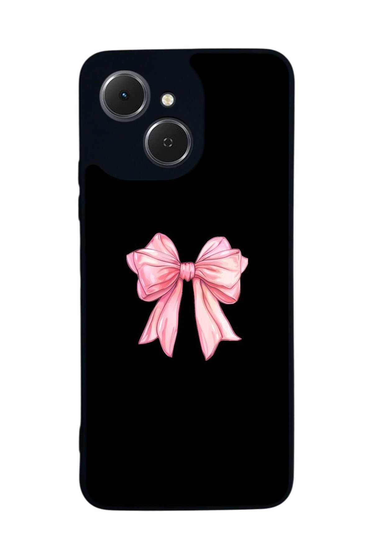 Tecno Spark 40C Uyumlu Kurdele Tasarımlı Glossy Premium Kılıf