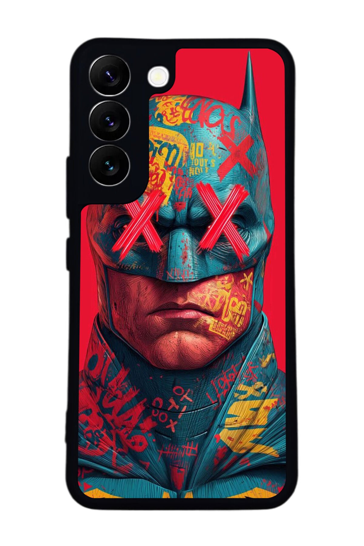 Samsung Galaxy S22 Uyumlu Batman Tasarımlı Glossy Premium Kılıf