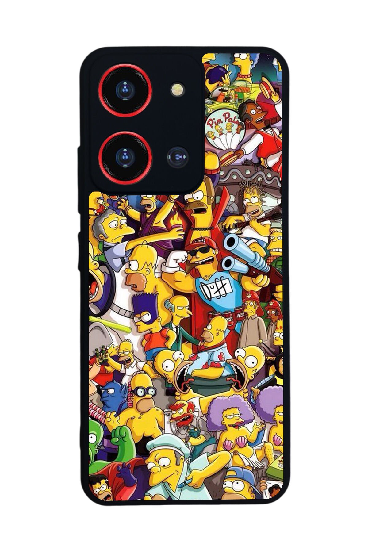 Reeder S19 Max Pro S ZOOM Uyumlu The Simpsons Tasarımlı Glossy Premium Kılıf