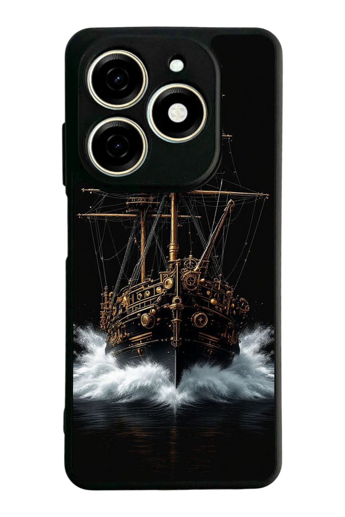 Infınıx Smart 8 Pro Uyumlu Korsan Tasarımlı Glossy Premium Kılıf