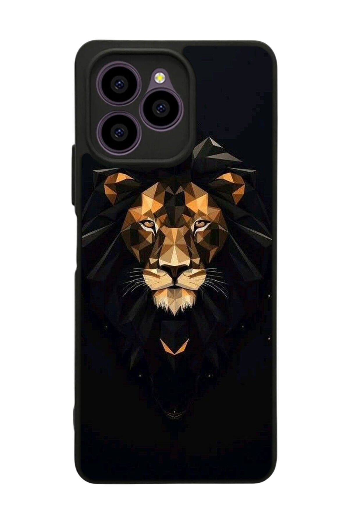 Omix X6 Uyumlu Aslan Tasarımlı Glossy Premium Kılıf