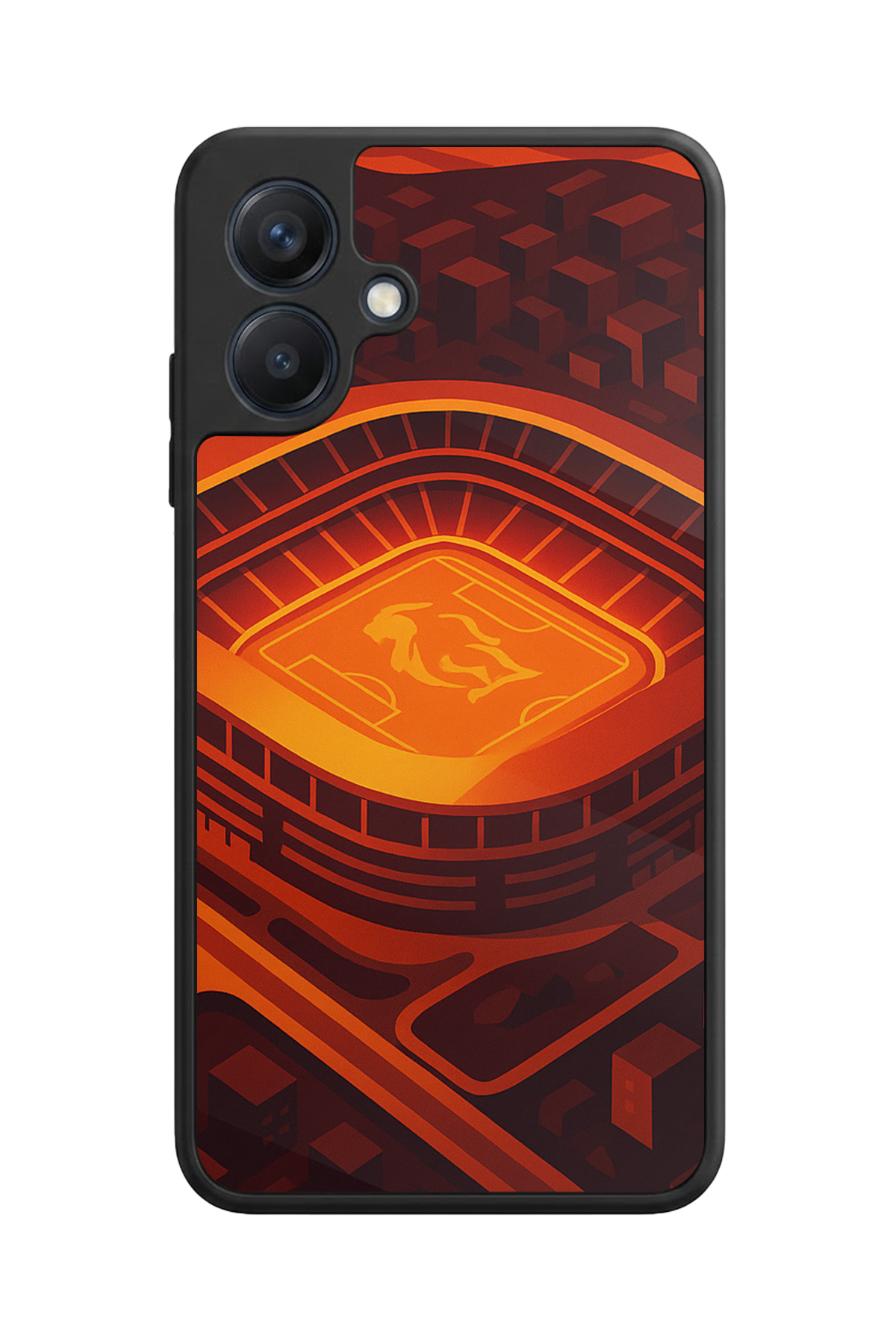 Samsung Galaxy A07 Uyumlu Aslan Tasarımlı Glossy Premium Kılıf