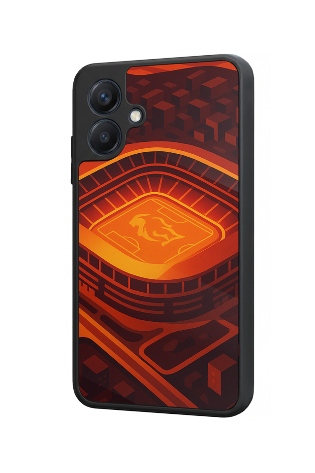 Samsung Galaxy A07 Uyumlu Aslan Tasarımlı Glossy Premium Kılıf