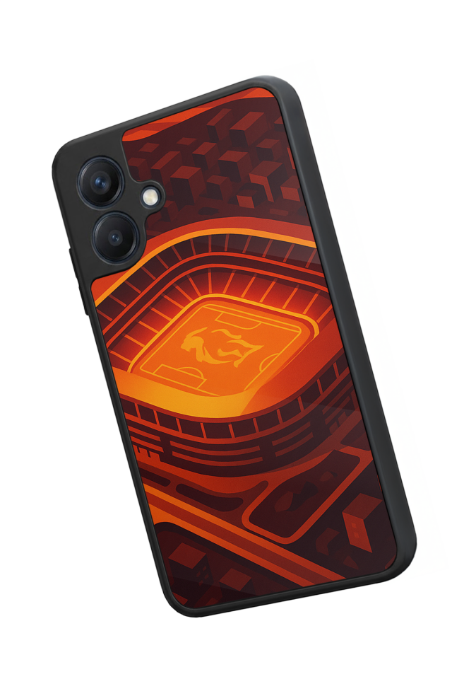 Samsung Galaxy A07 Uyumlu Aslan Tasarımlı Glossy Premium Kılıf