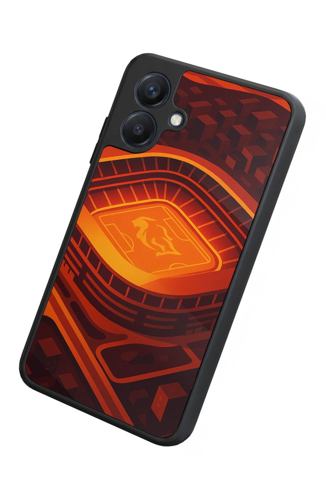 Samsung Galaxy A07 Uyumlu Aslan Tasarımlı Glossy Premium Kılıf