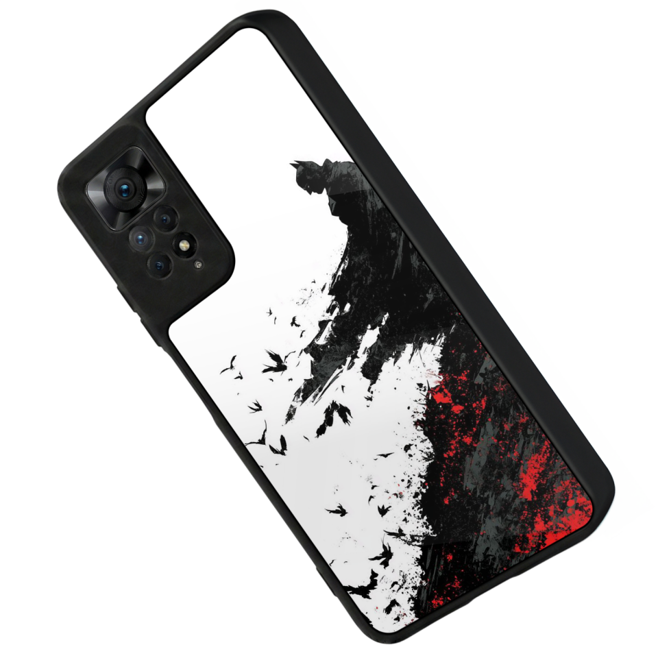 Xiaomi Redmi Note 12 Pro Uyumlu Batman Tasarımlı Glossy Premium Kılıf