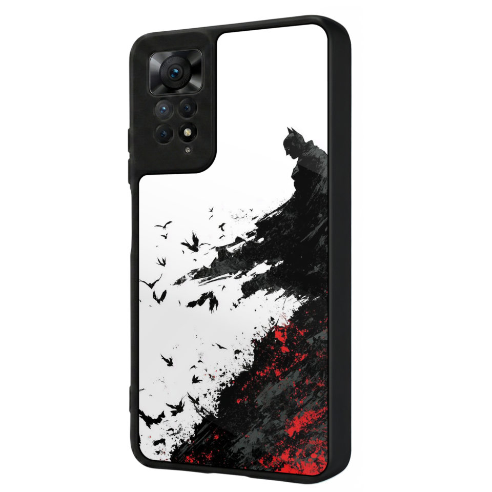 Xiaomi Redmi Note 12 Pro Uyumlu Batman Tasarımlı Glossy Premium Kılıf