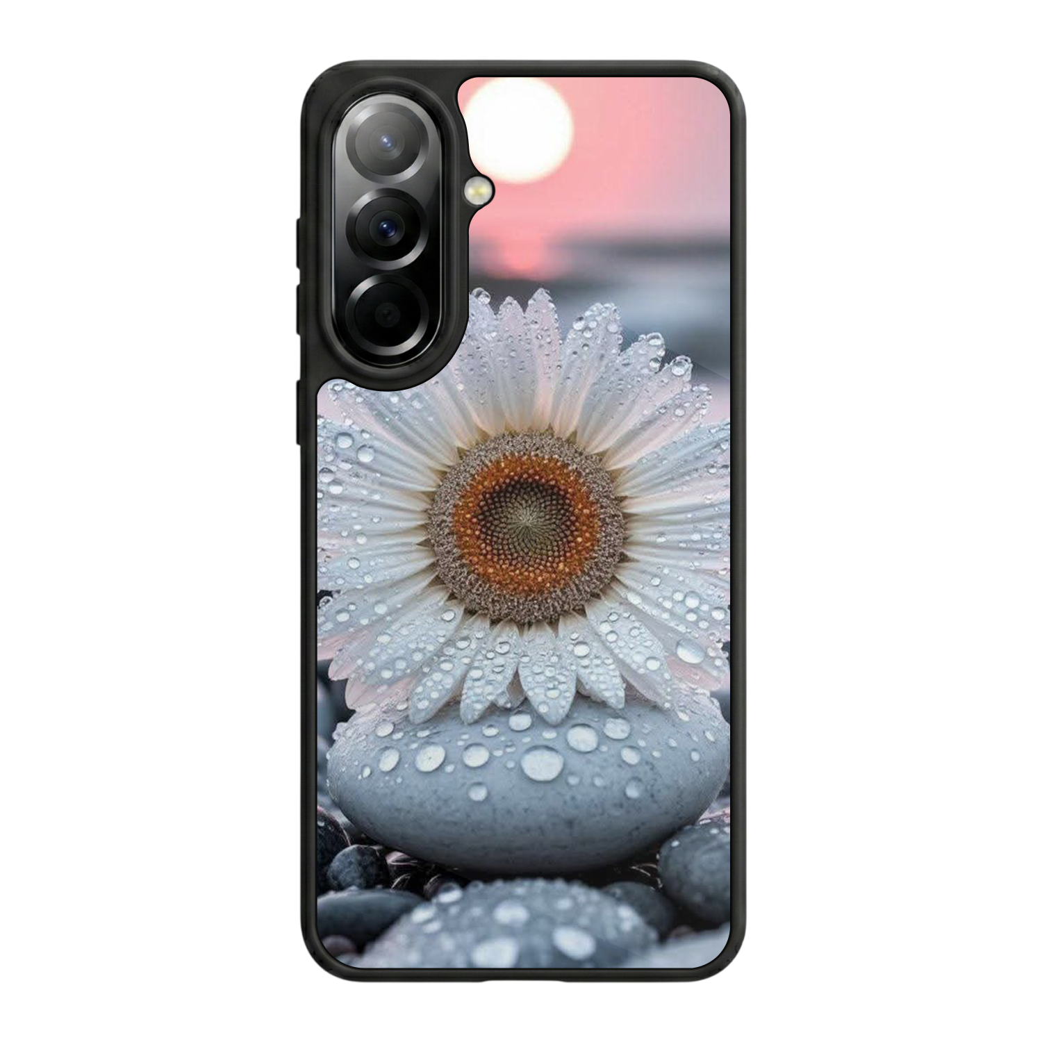 Samsung Galaxy A37 Uyumlu Cicek Tasarımlı Glossy Premium Kılıf