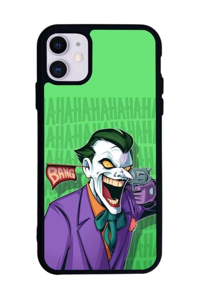 iPhone 11 Uyumlu Joker Tasarımlı Glossy Premium Kılıf