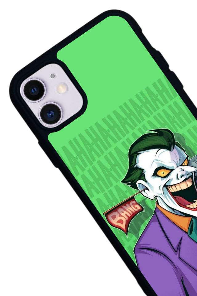 iPhone 11 Uyumlu Joker Tasarımlı Glossy Premium Kılıf