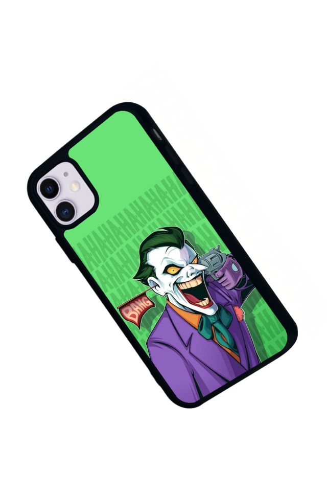 iPhone 11 Uyumlu Joker Tasarımlı Glossy Premium Kılıf