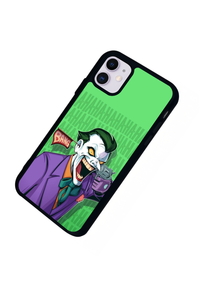 iPhone 11 Uyumlu Joker Tasarımlı Glossy Premium Kılıf