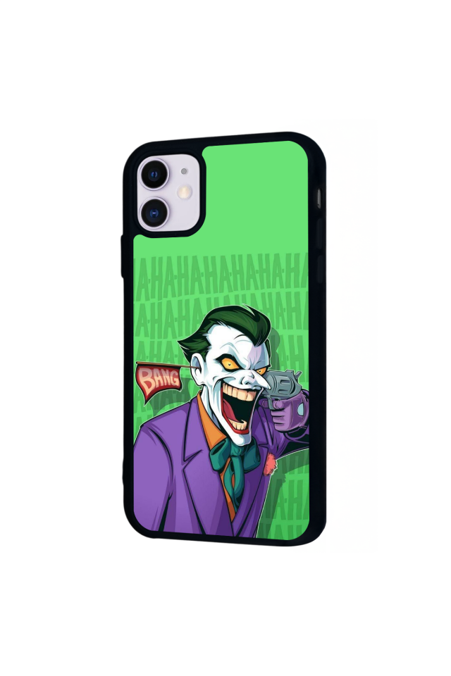 iPhone 11 Uyumlu Joker Tasarımlı Glossy Premium Kılıf