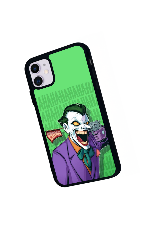 iPhone 11 Uyumlu Joker Tasarımlı Glossy Premium Kılıf
