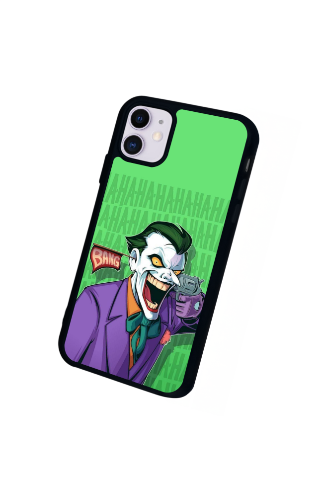iPhone 11 Uyumlu Joker Tasarımlı Glossy Premium Kılıf