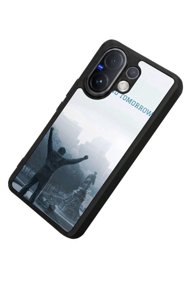 Vivo V60 Uyumlu Rocky Tasarımlı Glossy Premium Kılıf