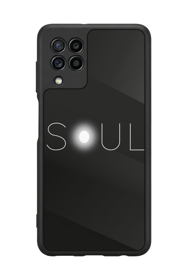 Samsung Galaxy M32 Uyumlu SOUL Tasarımlı Glossy Premium Kılıf