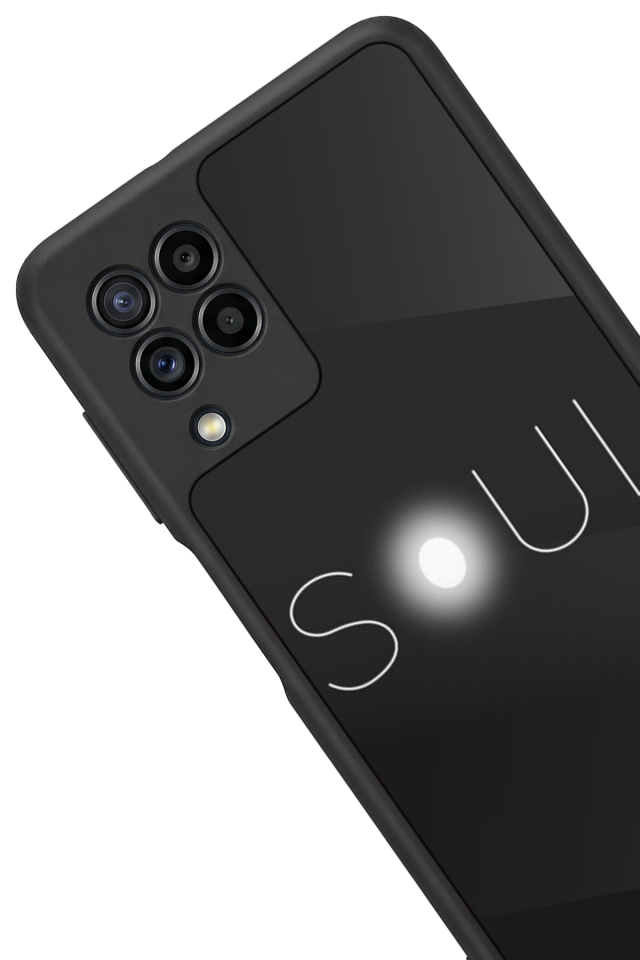 Samsung Galaxy M32 Uyumlu SOUL Tasarımlı Glossy Premium Kılıf