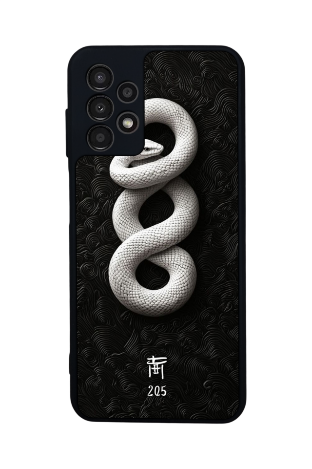 Samsung Galaxy A23 Uyumlu Yılan Tasarımlı Glossy Premium Kılıf