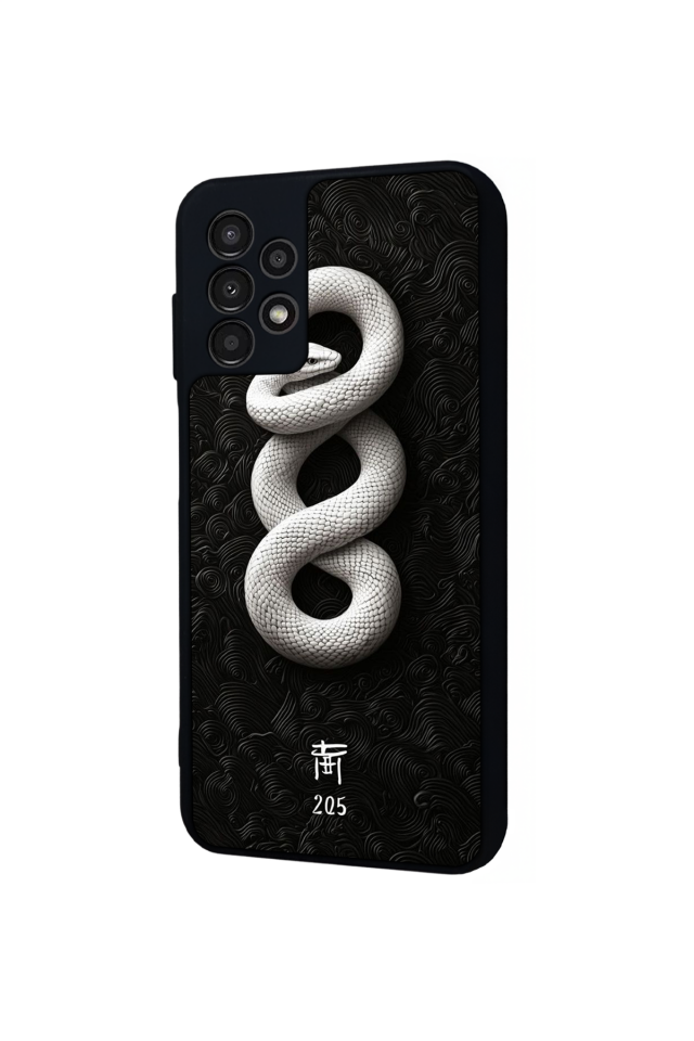 Samsung Galaxy A23 Uyumlu Yılan Tasarımlı Glossy Premium Kılıf