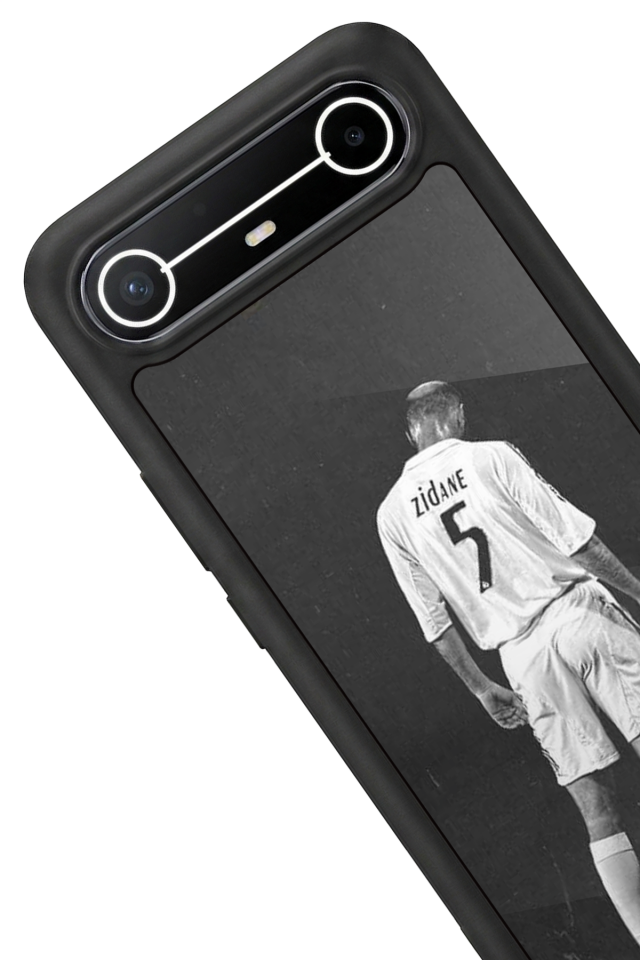 Tecno Spark Slim 5G Uyumlu Zidane Tasarımlı Glossy Premium Kılıf